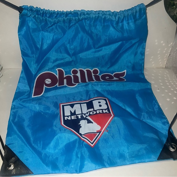MLB Blue Drawstring Bag - Picture 1 of 3